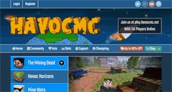 Desktop Screenshot of havocmc.net